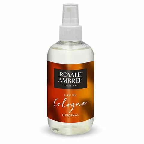 Legrain Royale Ambree Eau de Cologne spray 240ml bottle with elegant packaging, from Jag Couture London New York.