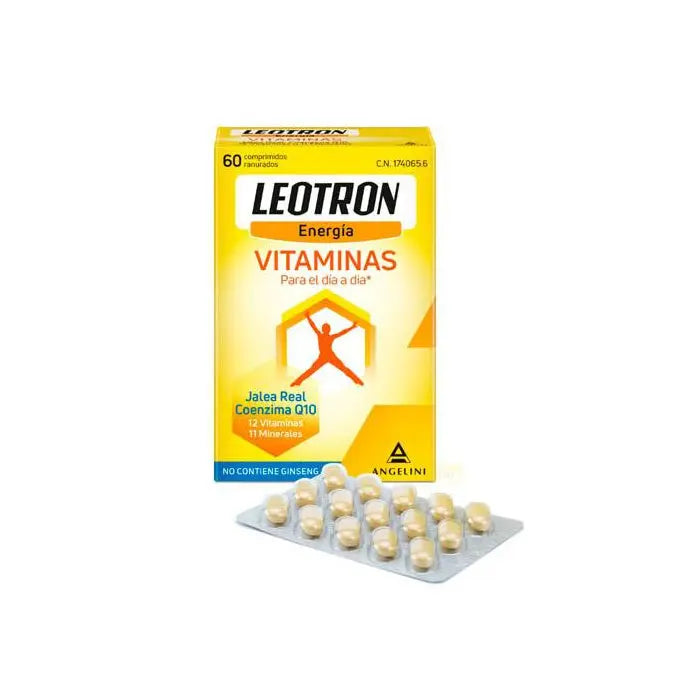 Leotron Angelini Vitamins 60 Tablets Jag Couture London - New York