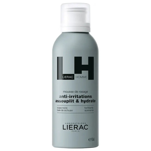 Lierac Homme Foam Shampoo 150ml in a sleek bottle, designed for men's hair care, by Jag Couture London New York.