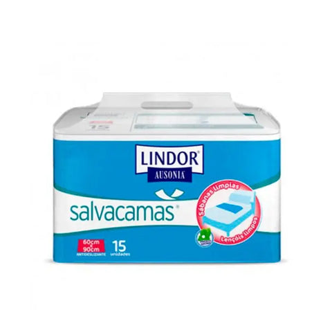 Set of 15 Lindor Bed Savers in 60x90 inch size by Jag Couture London New York, showing protective mattress covers in packaging.