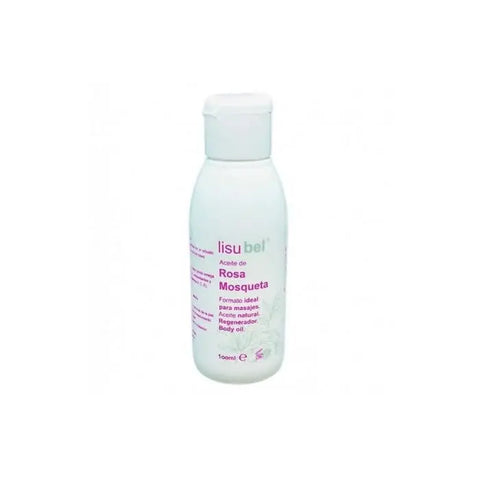 Lisubel Rosehip 100ml bottle by Jag Couture London New York, featuring a sleek design and clear label on a white background.