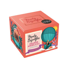Orange Angelical gift box of cocoa dusted truffles with candied orange peel