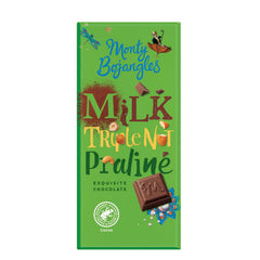 Milk Triple Nut Praline exquisite chocolate bar