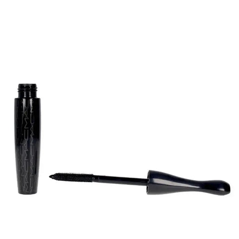 Black Mac In Extreme Dimension 3D Mascara by Jag Couture London with 12g, showcasing volumized and lengthened lashes.