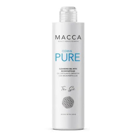 Macca Clean &amp; Pure Cleansing Gel With Microparticules 200ml Jag Couture London - New York