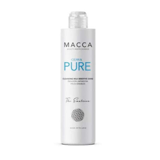 Macca Clean &amp; Pure Cleansing Milk Sensitive Skins 200ml Jag Couture London - New York