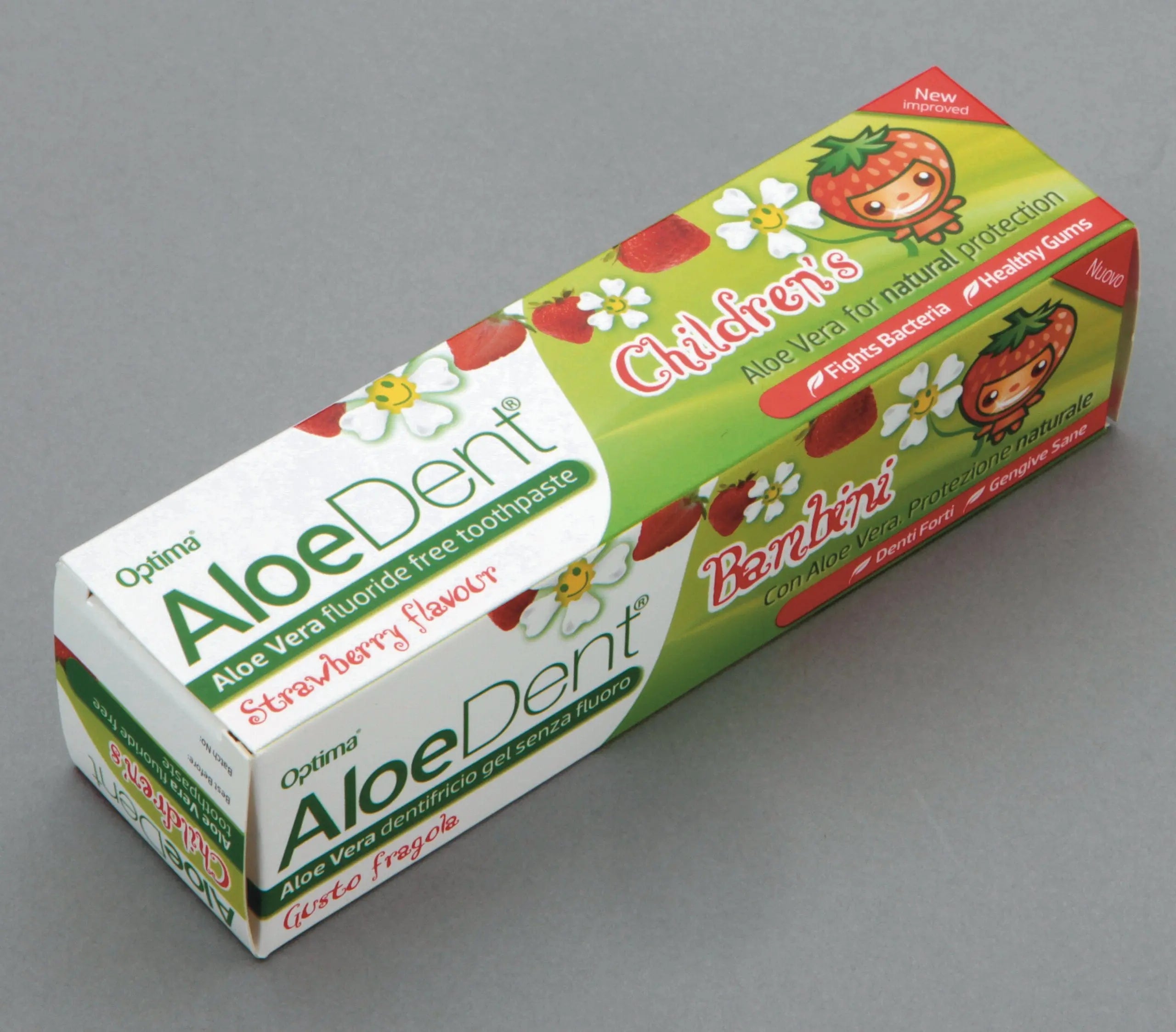 Jag Couture London - New York Madal Bal Pasta De Dientes Aloe Dent Niños Sabor Fresa 50ml
