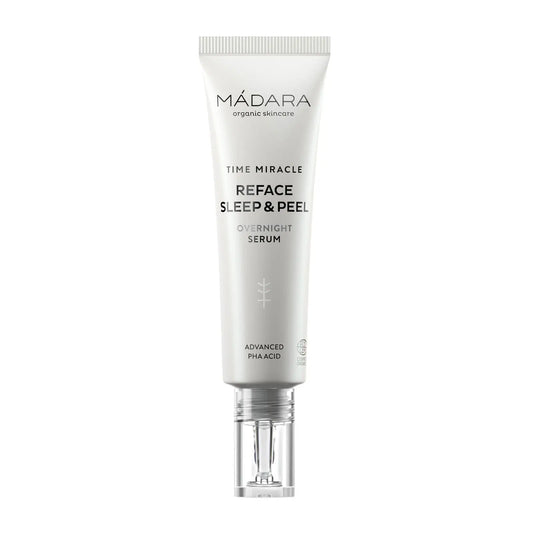 Mádara - Time Miracle Reface Sleep y Peel Overnight Serum 30ml Jag Couture London - New York
