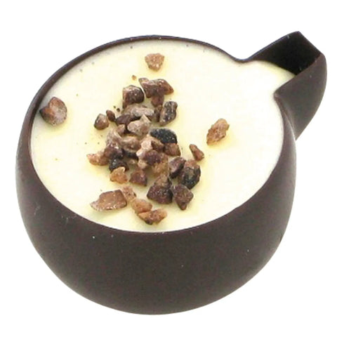 Mady dark chocolate liquid cream with vanilla flavor in 13.5g packet by Jag Couture London New York