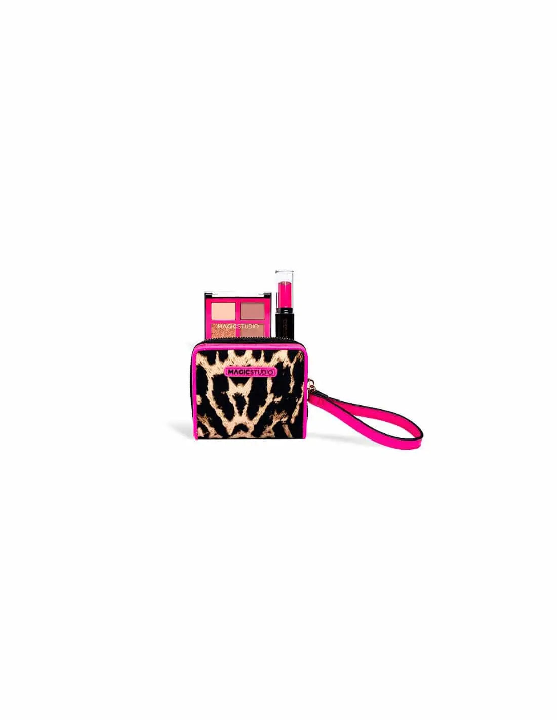 Jag Couture London - New York Magic Studio Powerful Cosmetics Magic Studio Pink Safari Cartera 4 Sombras Barra De Labios