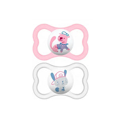 Jag Couture London - New York Mam Air Silicone Pacifier Duplo +6M