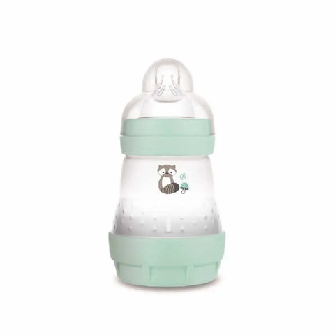 Mam Easy Start anti-colic baby bottle, 160ml, blue color, suitable for newborns, by Jag Couture London New York.
