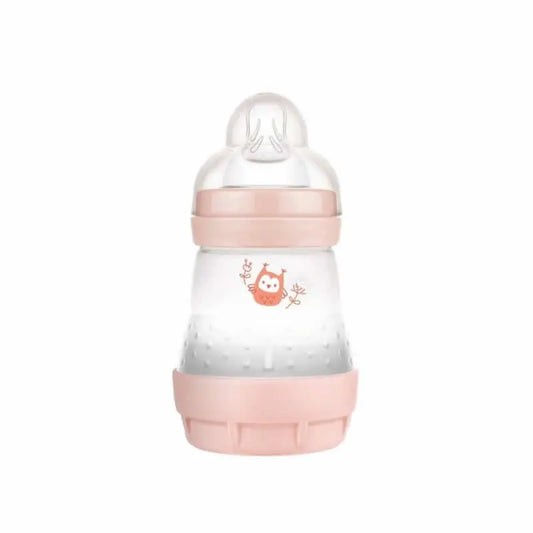 Mam Baby Bottle Easy Start Anti-Colic 160ml  Pink Colour 0M+ Jag Couture London - New York