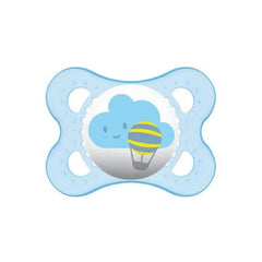 Jag Couture London - New York Mam Baby Dummy Original 0+ Silicone Blue