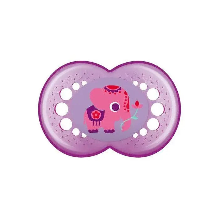 Jag Couture London - New York Mam Baby Dummy Original 6+ Silicone Pink