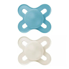 Mam Original Start Silicone 0-2 M 2 Unit Blue Color Jag Couture London - New York