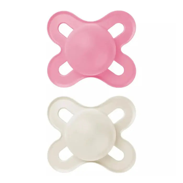 Mam Original Start Silicone 0-2 M 2 Unit Pink Color Jag Couture London - New York