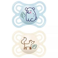 Jag Couture London - New York Mam Perfect Pacifier 2-6M 2 Units Blue