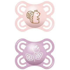 Jag Couture London - New York Mam Perfect Pacifier 2-6M 2 Units  Pink