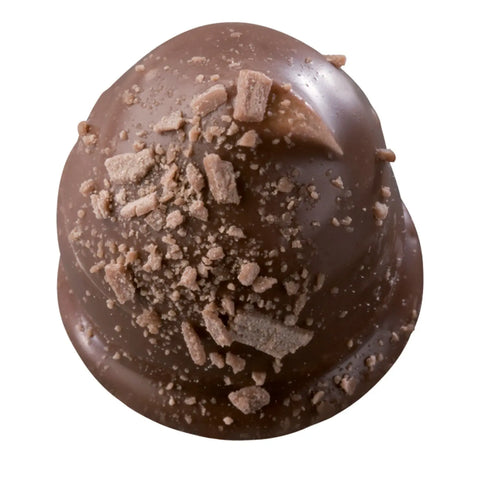 Manou Milk milk chocolate mousse in a 12.5g cup by Jag Couture London New York, creamy chocolate dessert with smooth texture.