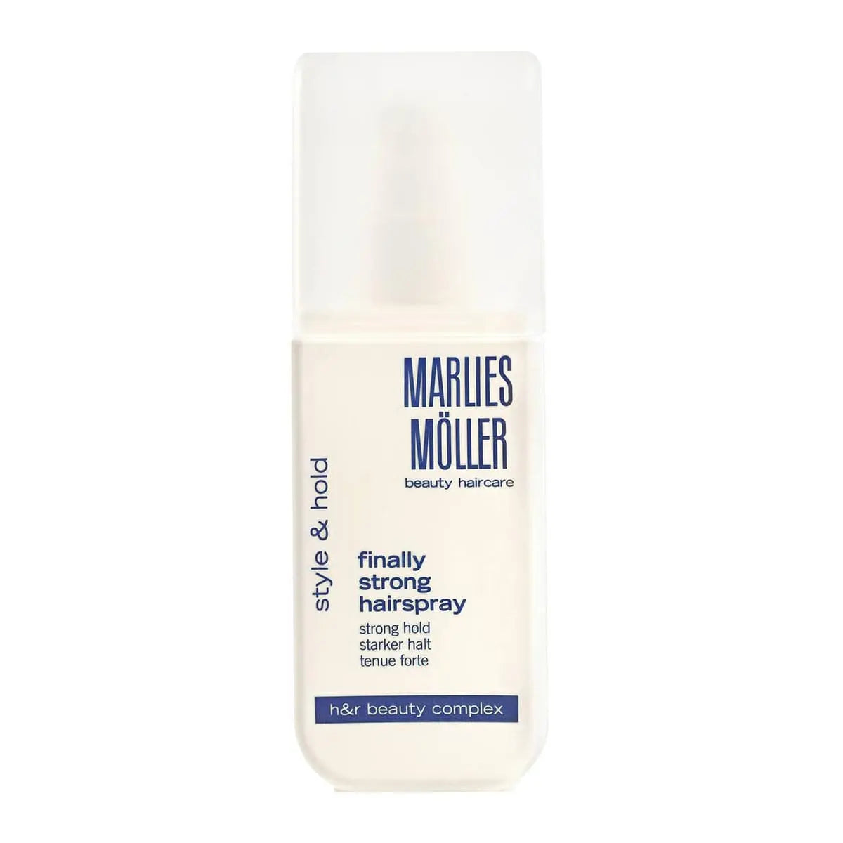 Jag Couture London - New York Marlies Moller Style And Hold Finally Strong Hairspray 125ml