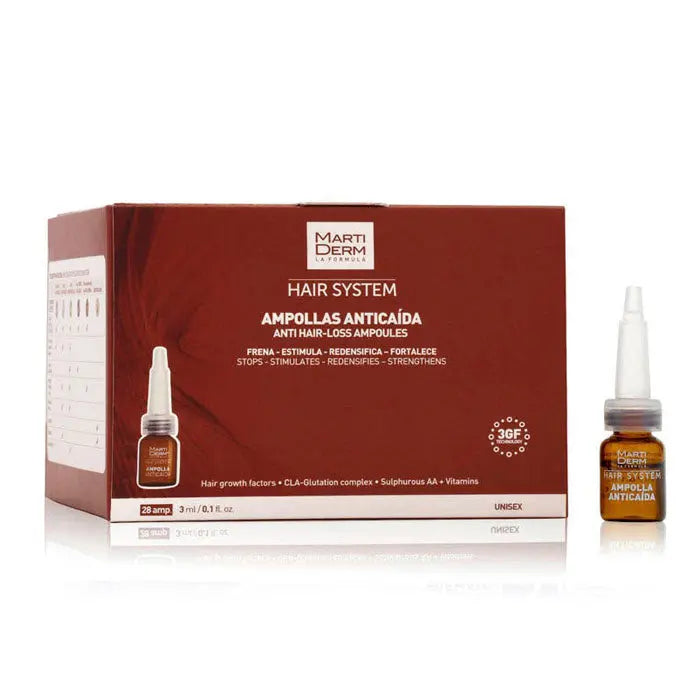 Martiderm Anti Hair loss Ampoules 14 Units Jag Couture London - New York