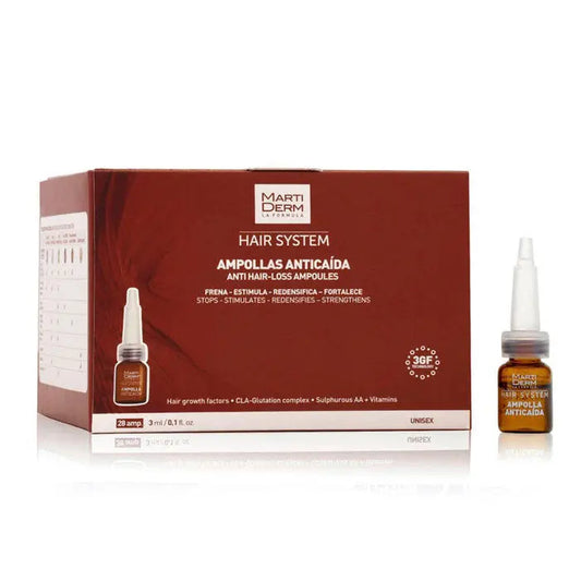Martiderm Anti Hair loss Ampoules 14 Units Jag Couture London - New York