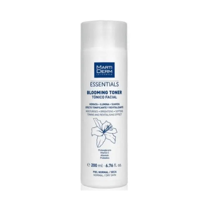 Martiderm Essentials Blooming Toner Normal Dry Skin 200ml Jag Couture London - New York