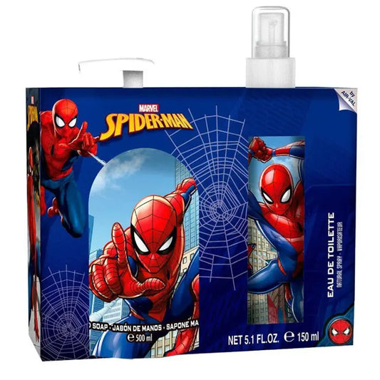 Marvel Spiderman Eau De Toilette Spray 150ml Set 2 Pieces Jag Couture London - New York