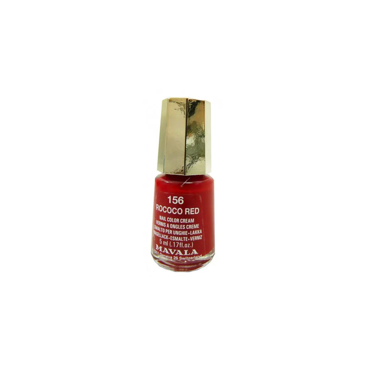 Mavala Nail Polish 156 Rococo Red 5ml Jag Couture London - New York