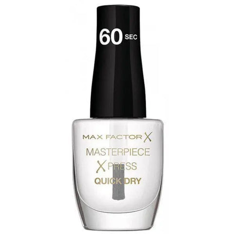 Max Factor M Factor Xpress 262 hair spray bottle held in hand, showcasing the product for styling and hold.