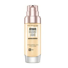 Maybelline Dream Satin Liquid Foundation &amp; Serum 10 Ivory 30ml Jag Couture London - New York
