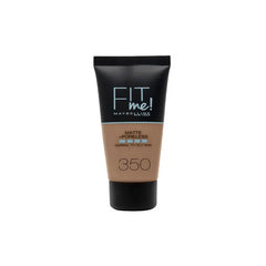 Maybelline Fit Me Matte &amp; Poreless Foundation 350 Caramel Jag Couture London - New York