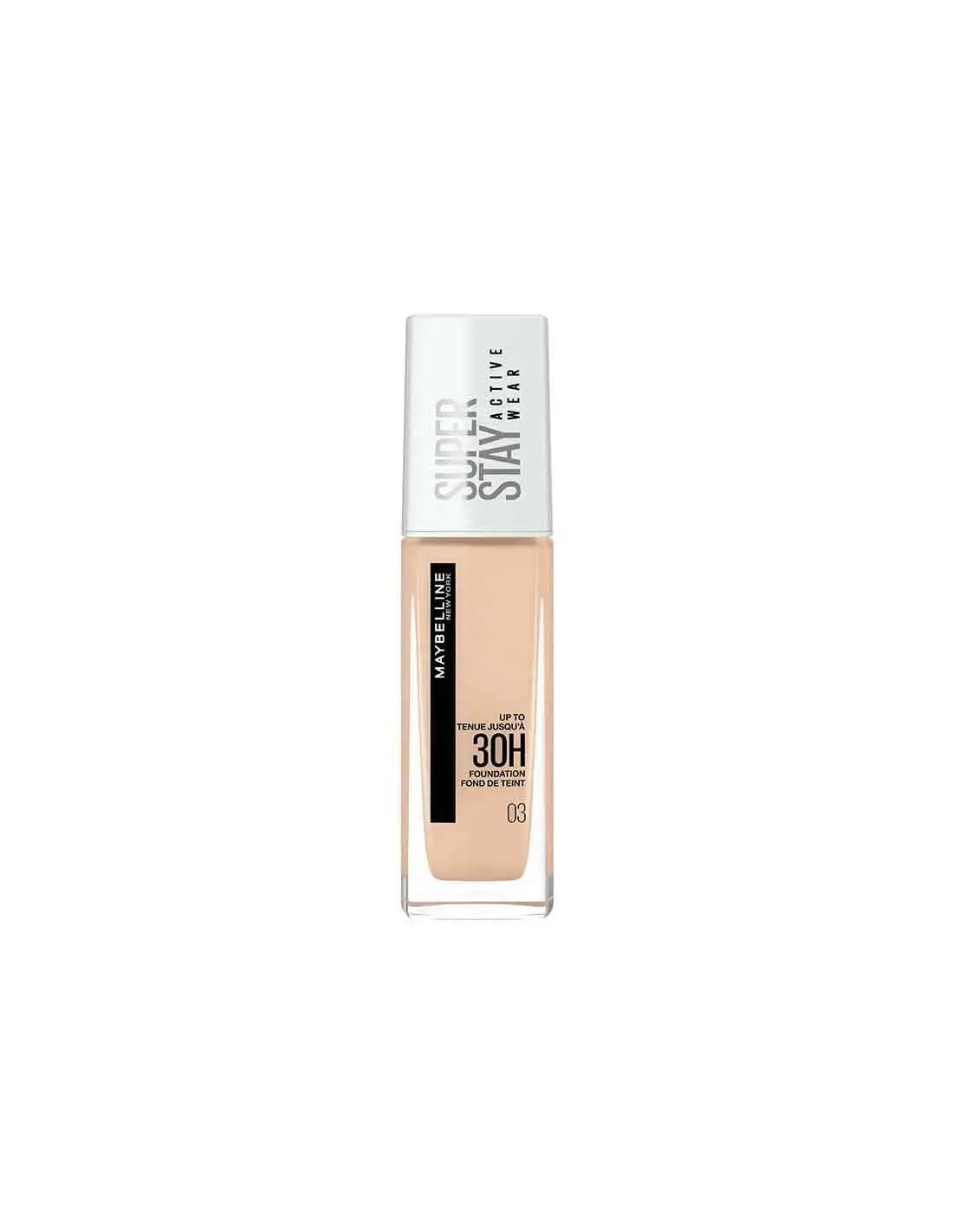Maybelline Superstay Activewear 30h Foundation 32-Golden Jag Couture London - New York