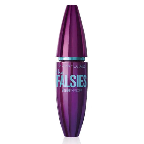 Maybelline The Falsies Mascara in 01 Very Black, 9ml, with a sleek black tube and wand for volumizing lashes