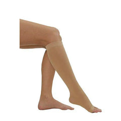 Medilast Compression Short Stocking Strong Toe Beige Size M Jag Couture London - New York