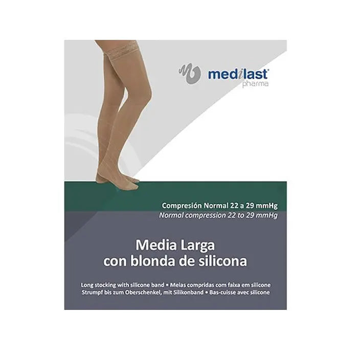 Medilast Long Stocking Blanc Blonda EG R110 Jag Couture London - New York