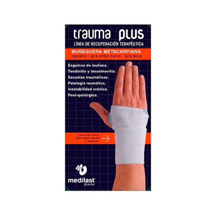 Medilast Metacarpal Wrist Orthosis Trauma Plus White Jag Couture London - New York