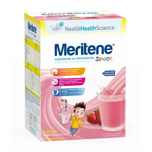 Meritene Junior Batido Sabor Fresa 15 Sobres Jag Couture London - New York