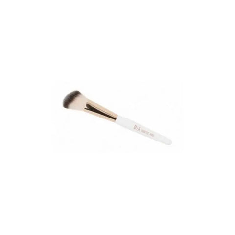 Jag Couture London New York Mia Cosmetics blush brush with soft bristles for smooth, even application of blush.