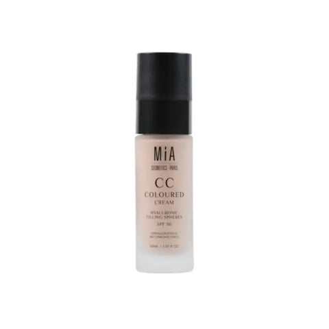 Mia Cosmetics CC Cream SPF30 Light in 30ml tube, designed for even skin tone and sun protection, by Jag Couture London New York.
