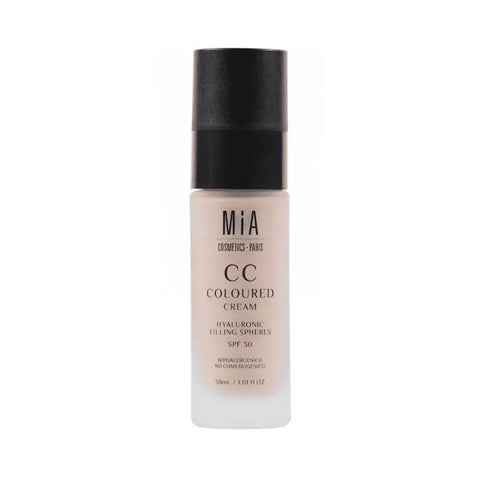 Mia Cosmetics CC Cream SPF30 in Medium shade, 30ml tube, with sleek packaging from Jag Couture London New York.