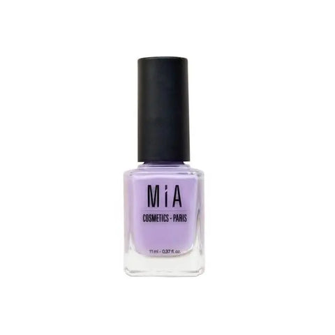 Vernis à ongles Ametyst by Mía Cosmetics in a purple nail polish bottle with brand branding visible.