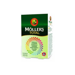 Möller's Total Multivitamins + Omega-3 (28 Tablets + 28 Pearls) Jag Couture London - New York