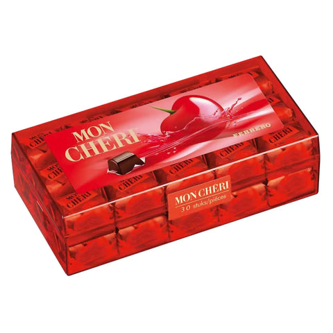 Luxurious Mon Cheri gift box T30 by Jag Couture London New York, featuring elegant packaging and sophisticated design.
