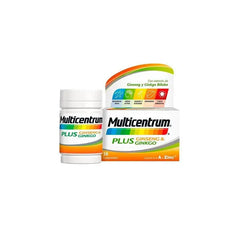 Jag Couture London - New York Multicentrum Plus Ginseng y Ginkgo 30 Tablets