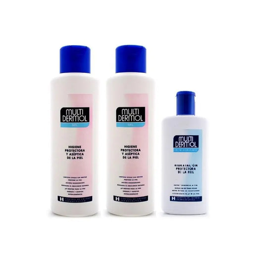 Multidermol Gel 2x 750ml 250ml Hydrating Milk Jag Couture London - New York