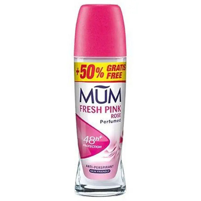 Mum Fresh Pink Rose Roll On Deodorant 50ml Jag Couture London - New York