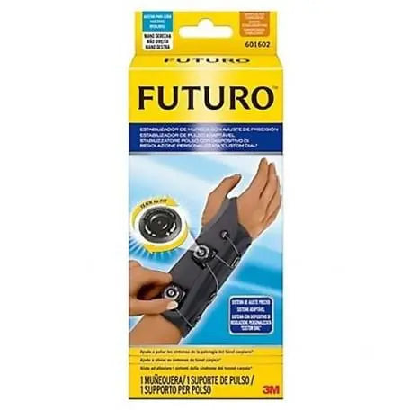 Right hand stabilizing wrist brace by Jag Couture London for Futuro, designed to support and stabilize the hand.