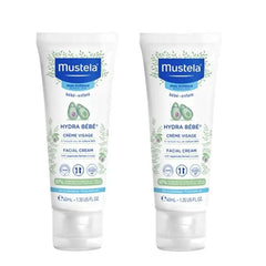 Mustela Baby Hydra Facial Cream 2x40ml Jag Couture London - New York
